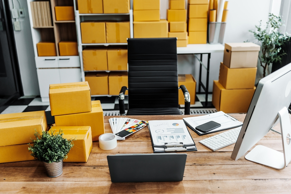 Moving office locations.