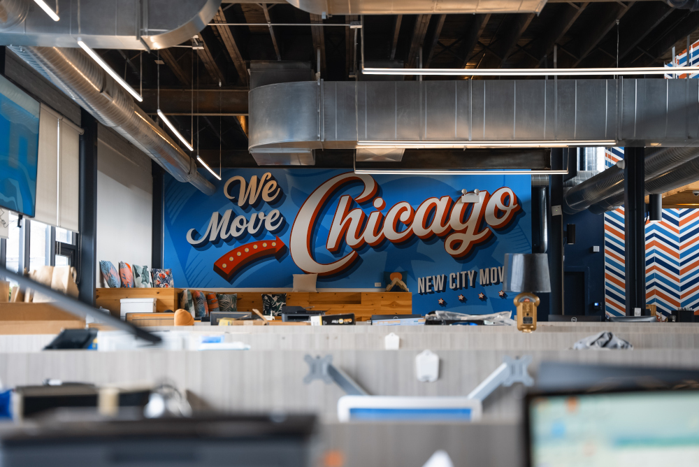 Hiring professional movers for long distances.